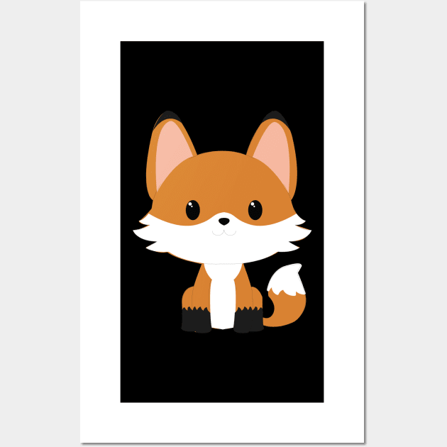 Cute fox Wall Art by SeriousMustache